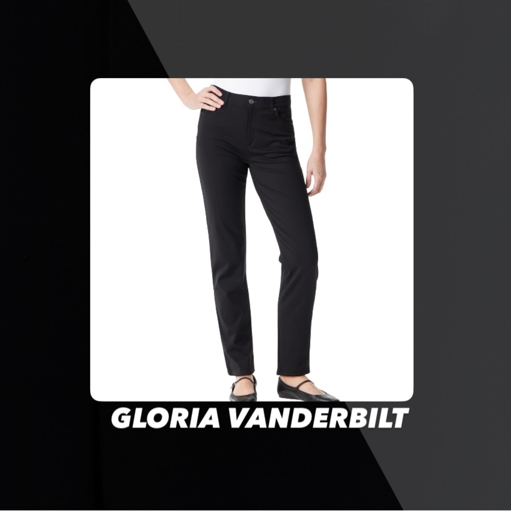 EUC Gloria Vanderbilt Amanda Ponte Pants
